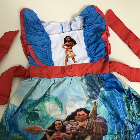 Moana Cute Twirl Dress - Picture 6 of 7